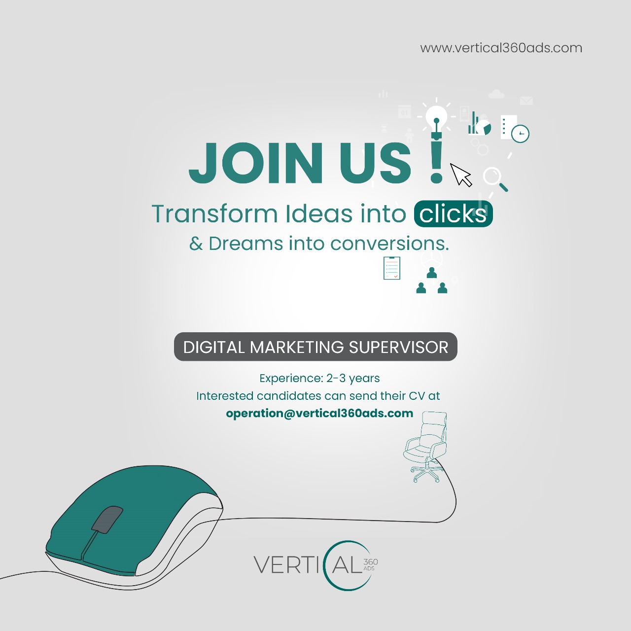Digital Marketing Supervisor - Featured Image